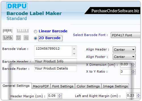 Barcode Printing Software