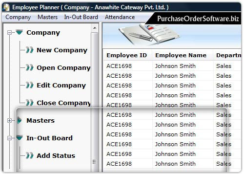 Windows 7 Staff Management Software 4.0.1.5 full